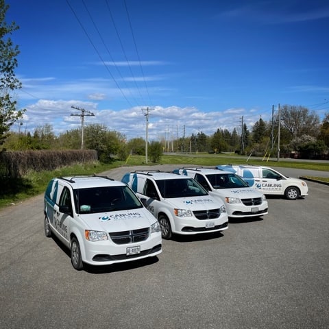 Have you seen you seen any of these van’s near you? #cablingottawa #cablingottawaservice #cat6 #utpcabling #structuredcabling