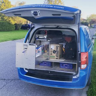 Cabling Ottawa’s vans are always stocked and ready to serve you. #cablingottawa #cablingottawaservice #cat6 #utpcabling #structuredcabling