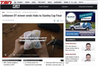 Cabling Ottawa ad’s spotted on TSN #cablingottawa #cablingottawaservice #cat6 #utpcabling #structuredcabling  #cat6 #structuredcabling #webshark #tsn